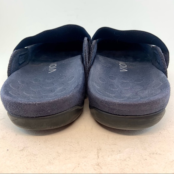 Vionic Navy Blue Laurel Mules, size 37 6 WIDE - Picture 8 of 11